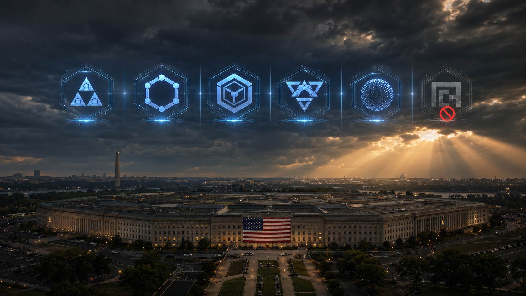 Pentagon ký hợp đồng AI mật ngày 01/05/2026 với 7 nhà cung cấp gồm OpenAI Google Microsoft AWS Nvidia SpaceX Reflection AI, riêng Anthropic bị loại vì từ chối điều khoản all lawful purposes — chấp nhận mất tỷ USD để bảo vệ Acceptable Use Policy.