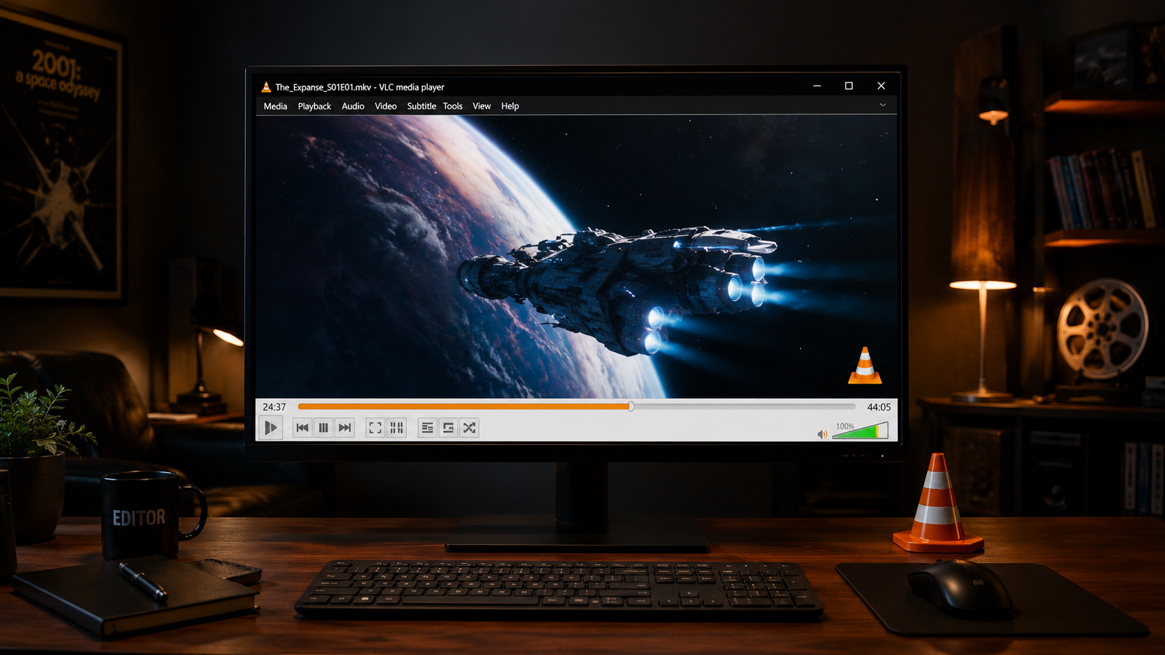 VLC Media Player 2026 — trình phát media mở mã nguồn mở 3,5 tỷ lượt tải toàn cầu: mở mọi định dạng video audio không cần codec extra, cross-platform Windows Mac Linux iOS Android, free hoàn toàn không ads — chuẩn vàng phát media desktop cho người Việt Nam suốt 20 năm.